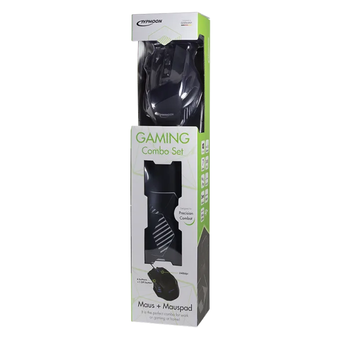TYPHOON Gaming Combo Set - Mouse and Mousepad — image 8