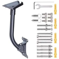 Spacetronik SSM11 uchwyt elewacyjny do Starlink Gen. 3 stalowy grafit