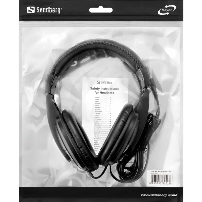325-29 SANDBERG Saver MiniJack Headset — image 3