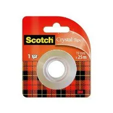 Scotch Klebefilm Crystal 19,0 x 25,0 (mm x m) kristall-klar