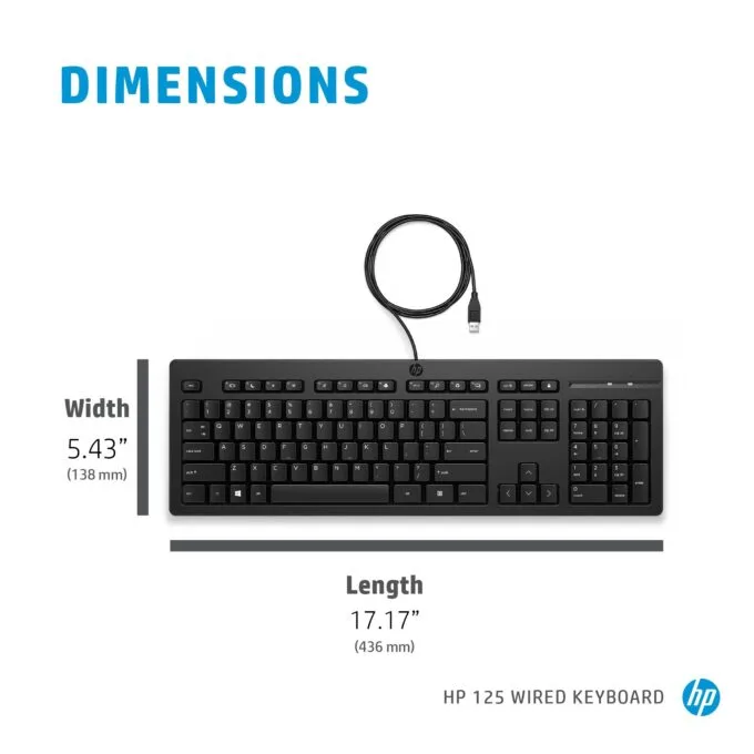 HP 125 USB KEYBOARD HOLLAEND — image 7