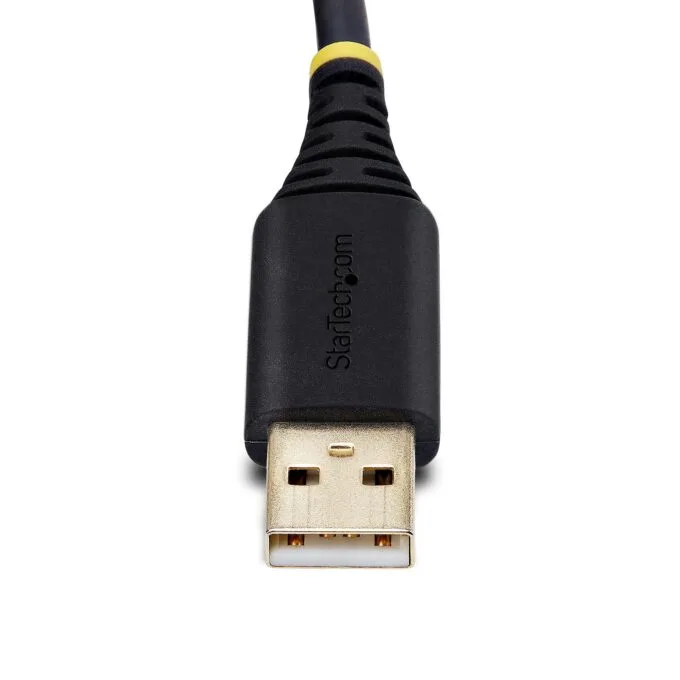 STARTECH.COM 2m USB Null Modem Kabel USB Seriell Adapter COM Retention FTDI USB RS232 Wechselbare DB9 Schrauben/Muttern — image 5