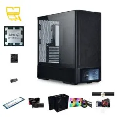 Custom Gaming PC - Ryzen 7 7700, Radeon RX 9070 XT, 32GB DDR5, 1TB NVMe