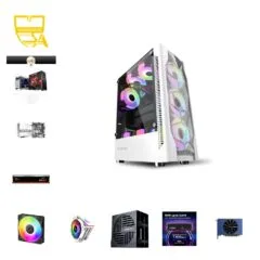 Custom 1080p Gaming PC - Intel Core i5-14400F, Intel Arc A380, 16GB DDR5, 1TB NVMe
