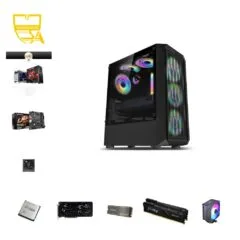 Custom Gaming PC - Ryzen 7 5700X, RTX 5060, 16GB DDR4, 1TB NVMe