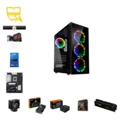 Custom Gaming PC - Ryzen 7 9700X, RTX 5060 Ti, 32GB DDR5, 1TB NVMe
