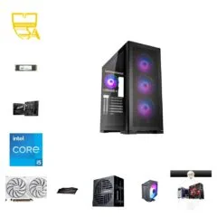 Custom Gaming PC - Intel Core i5-14400F, RTX 5060 8GB, 16GB DDR4, 1TB NVMe
