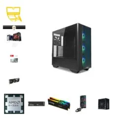 Custom Gaming PC - Ryzen 7 7700, RTX 5080 16GB, 16GB DDR5, 1TB NVMe
