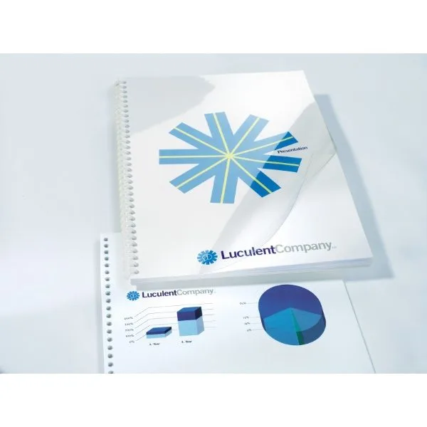 GBC Deckfolien für Bindemappen DIN A4 0.15 mm transparent — image 1