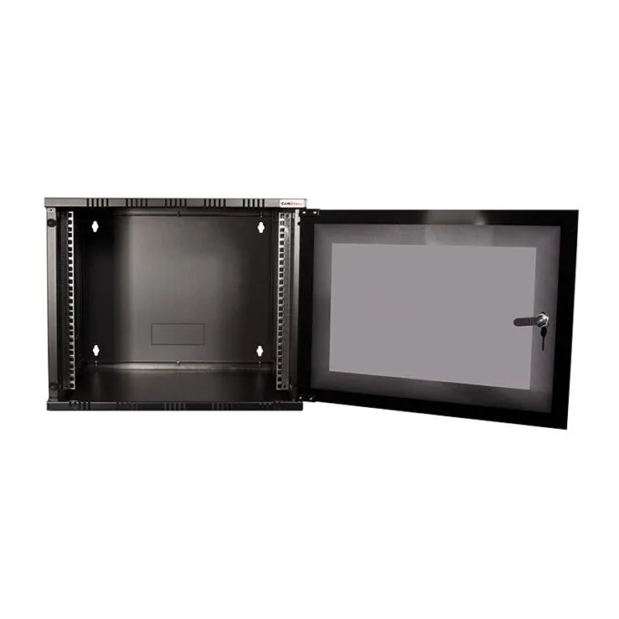 19" Wallmount SOHO Box 12U 540*550, flatpack, black — image 6