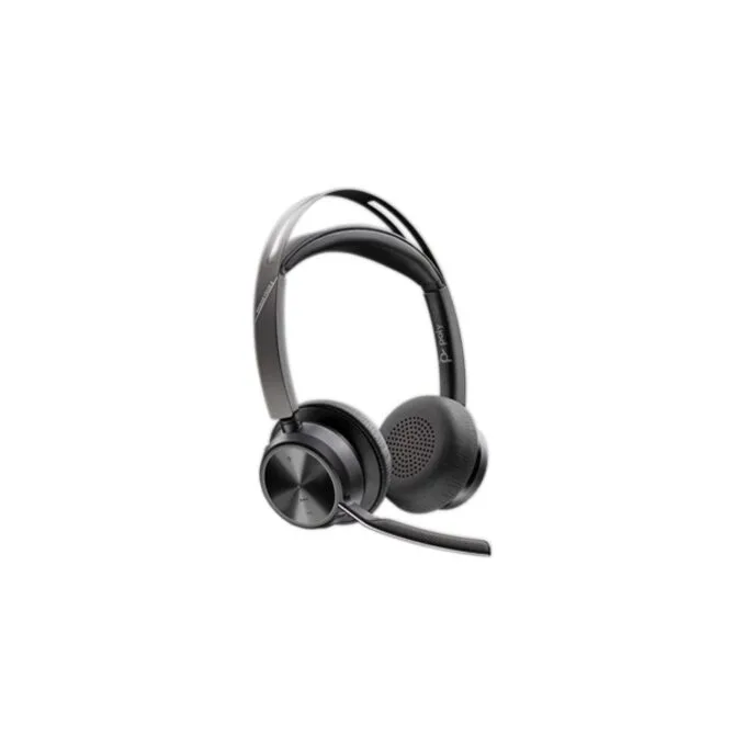 HP Poly Voyager Focus 2 USB-C-Headset incl. Ladestation + Adapter USB-C/ -A — image 2