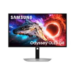 68,6 cm (27") 3840 x 2160 Pixel SAMSUNG LS27HG802SUXEN 16:9 4K Ultra HD OLED 0,03 ms 240 Hz HDR DisplayPort HDMI USB-Hub Pivot Height VESA