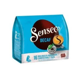 Senseo DECAF Kaffeepads, Arabica- und Robustabohnen 16 St.