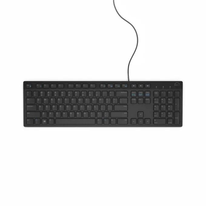 Dell Multimedia Keyboard-KB216 - UK QWERTY - Black RTL BOX — image 5