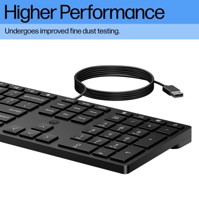 HP Desktop 320K - Tastatur - USB - QWERTZ - Schweizerisch - Smart Buy — image 7