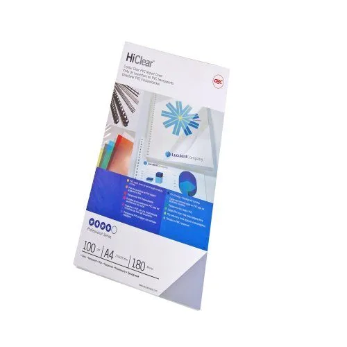 GBC Deckfolien für Bindemappen DIN A4 0.15 mm transparent — image 3