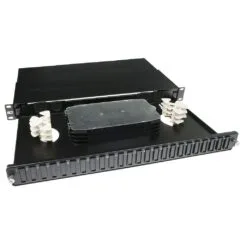 Fiber panel 48 ports unloaded