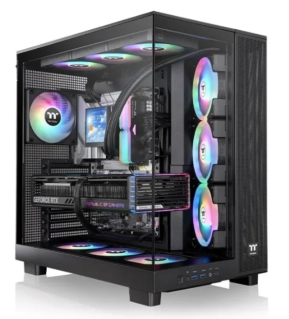 Thermaltake View 380 XL TG ARGB - Black, 4 Fans - CA-11E-00M1WN-00