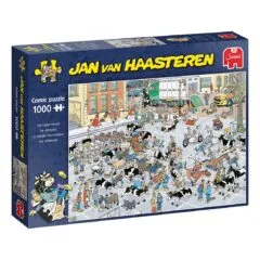 Jan van Haasteren Der Vieh-Markt ViehMarkt 1000 Teile Puzzle (19075)