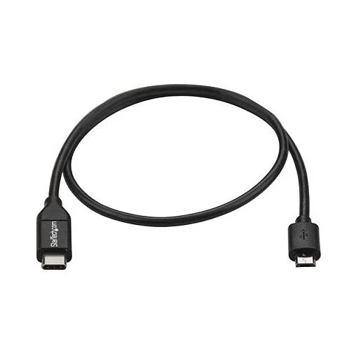 StarTech USB-C to Micro-B Cable - M/M - 0.5 m - USB 2.0 — image 3