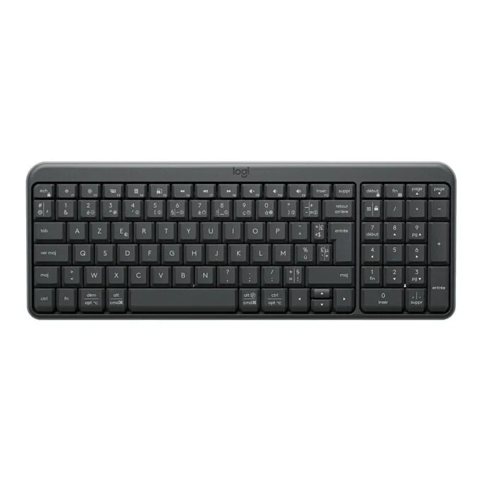 Logitech Wireless Keyboard K250 Graphite (FR) — image 1