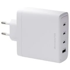 dbramante1928 re-charge - Netzteil - 140 Watt - 4 Ausgabeanschlussstellen (3 x USB-C, USB) - wei
