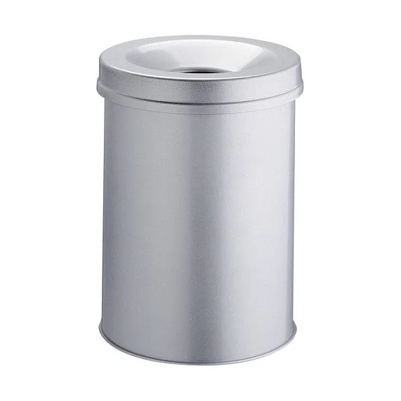 Papierkorb Safe rund 30 Liter grau — image 1
