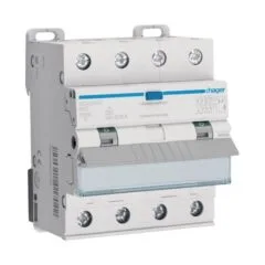 Hager Fehlerstrom-Leitungsschutzschalter 4P10kA B-20A 30mA A Typ ADX420D - Leitungsschutzschalter (ADX420D)