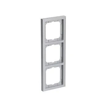 BUSCH JAEGER BJ 1723-183K Rahmen 3f future linear alusilber — image 3