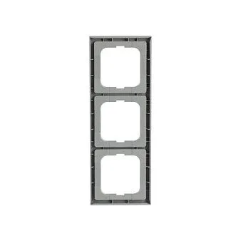 BUSCH JAEGER BJ 1723-183K Rahmen 3f future linear alusilber — image 4