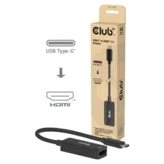 Club3D Adapter USB Typ C > HDMI 2.1 8K HDR10 DP1.4 St/Bu retail
