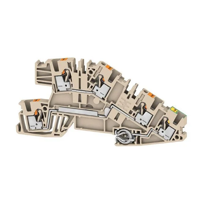 Weidmüller AITB 2.5 BB L-L-PE terminal block — image 1