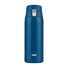 TRAVEL MUG light Thermobecher (dunkelblau, 0,4 Liter, Flip-Deckel)