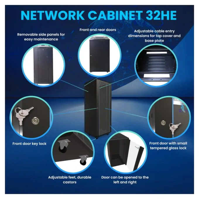 Extralink EX.11373 rack cabinet — image 20