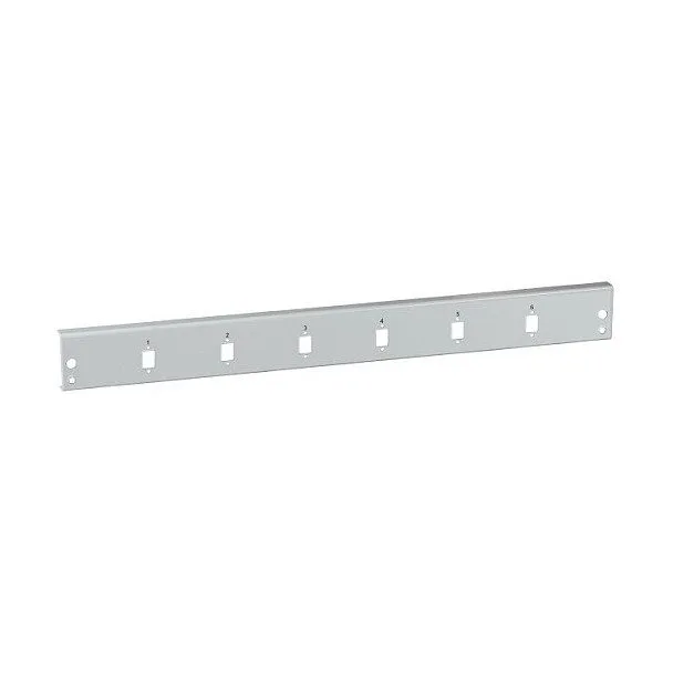 EFB Electronics EFB VSB-FP-6SC-S - Front panel 6x SC / E2000 Simplex / MTRJ / LC Duplex grey — image 1