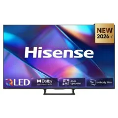 165,1 cm (65") 3840 x 2160 Pixel Hisense 20019129 16:9 4K Ultra HD QLED 8 ms SmartTV HDMI VESA 400 x 300 mm LAN WIFI Speaker