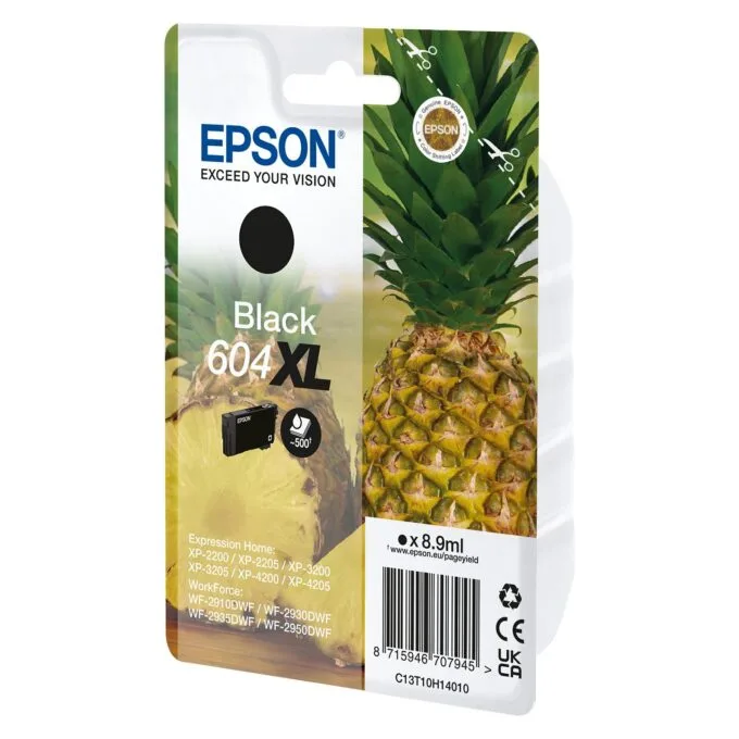 Epson 604XL Schwarz 8,9ml — image 1