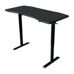 Nitro Concepts Gaming Tisch D16E Carbon Black 1600x800 - elektrisch höhenverstellbar