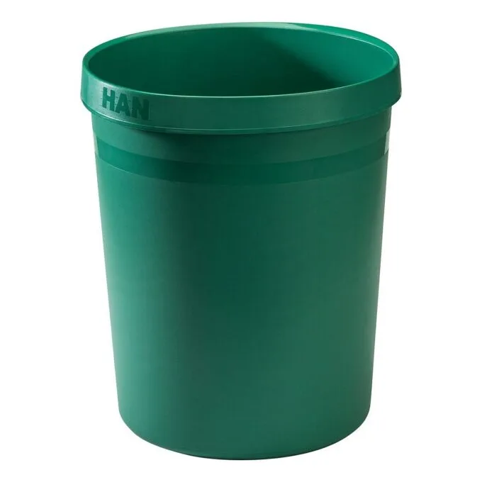 HOME HAN Papierkorb 18,0 l grün — image 1