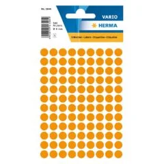 HERMA Klebepunkte Ø 8,0 mm leuchtorange