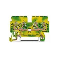 WAGO 870-837 4-Leiter-Schutzleiterklemme,2,5 mm
