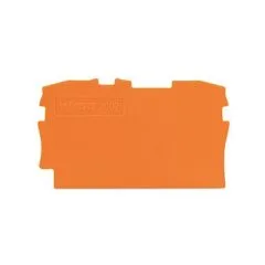 WAGO 2002-1292 Abschluss-und Zwischenplatte,0,8 mm dick,orange