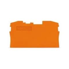 WAGO 2006-1292 Abschluss-und Zwischenplatte,1 mm dick,orange