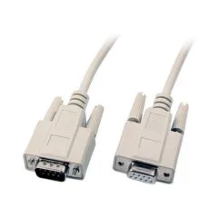 EFB Datenkabel seriell 1:1, 2x DSub 9, St.-Bu., 2,0m, beige