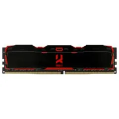 8GB GoodRAM PC4-25600 3200MHz 16-20-20 IRDM X BLACK 1024x8