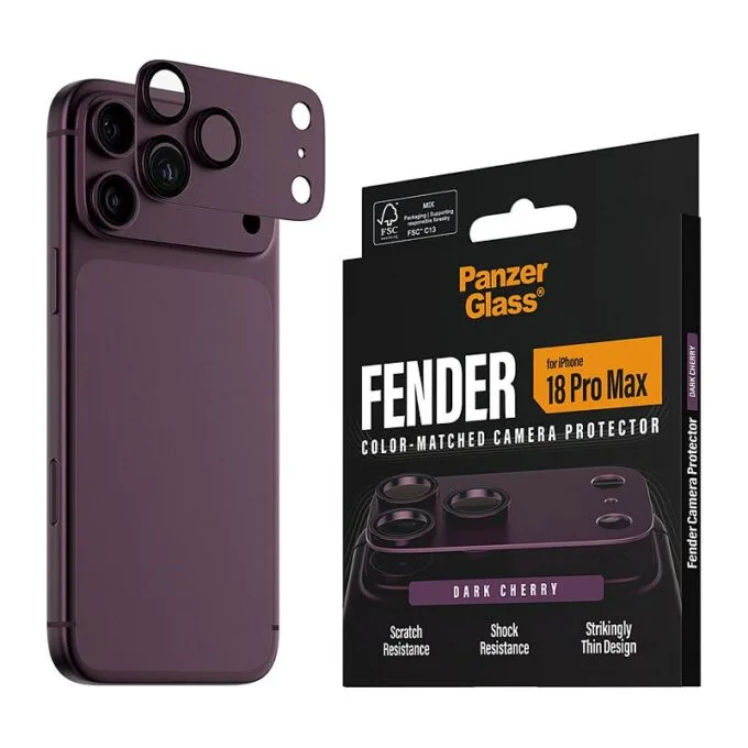 Fender iP 18 Pro Max Dark Cherry Kameraschutz — image 6