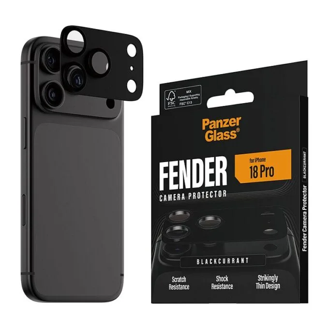 Fender iP 18 Pro Black Currant Kameraschutz — image 6