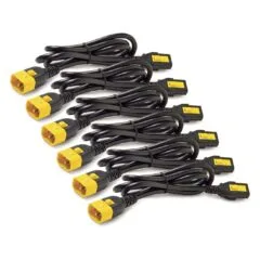 APC Power Cord Kit 6 EA Locking C13 to C14 1.8m Blue
