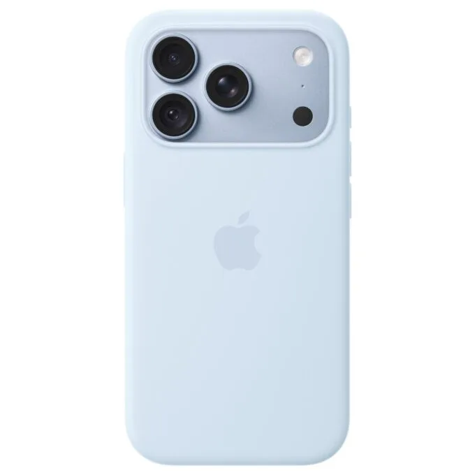 Silikon Case iPhone 18 Pro mit MagSafe (klarblau) — image 1