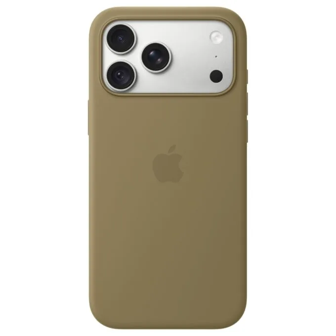 Silikon Case iPhone 18 Pro Max mit MagSafe (oliv) — image 1